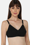 Naidu Hall Cotton Double Layered Non Wired Full Coverage Saree Bra (Pack of 3) - Multicolor — thumbnail 2